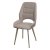 Стул на металлическом каркасе мягкий бежевый (арт 35456)