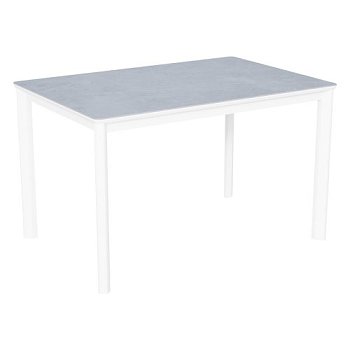 Стол раскладной керамический под мрамор 120 см (арт 35015) - Фото 2