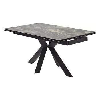 Стол для кухни дизайнерский раздвижной керамический 160 см (арт 33356) - Фото 2