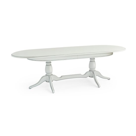 Стол раздвижной белый классика (арт 9494) Фото 2