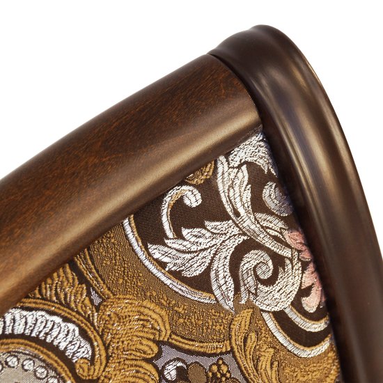 Стул кухонный из массива дерева мягкий классика (арт 15452) Фото 4