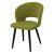 Стул для кухни на металлокаркасе зеленый из велюра (арт 26891)