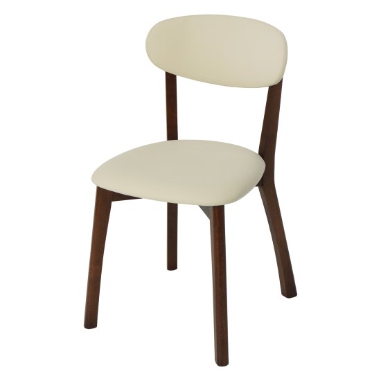 Стул для кухни с мягким сидением кремовый (арт 31313) Фото 1