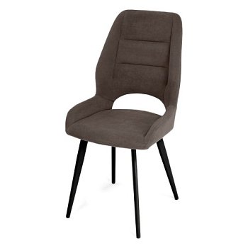 Стул для кухни на металлическом каркасе мягкий (арт 35463) - Фото 2