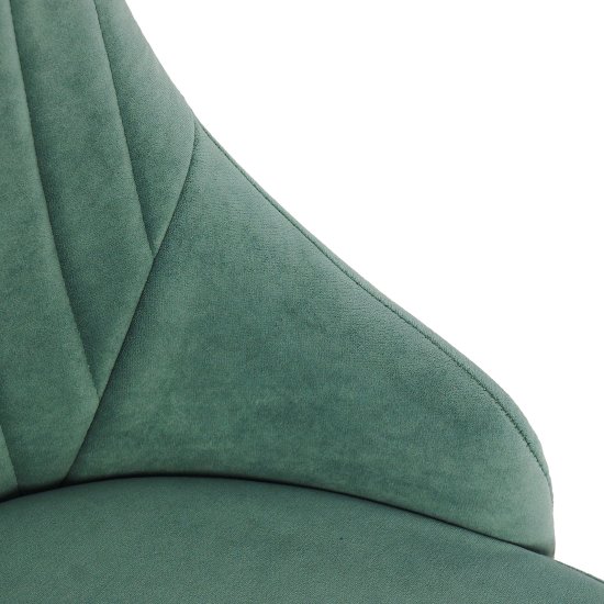 Стул на металлическом каркасе мягкий мятный (арт 22870) Фото 4