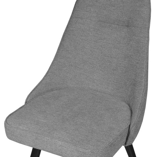 Стул кухонный металлический мягкий серый (арт 34202) Фото 3