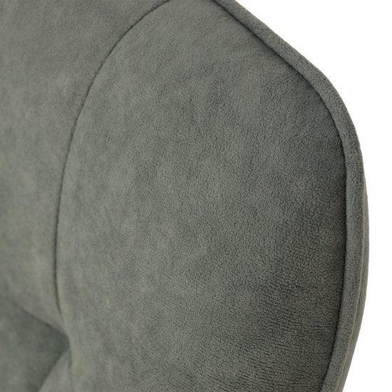 Стул серый с обивкой из велюра (арт 20276) Фото 4
