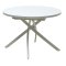 Стол круглый на одной ножке D-110(+35) см современный (арт 33421)