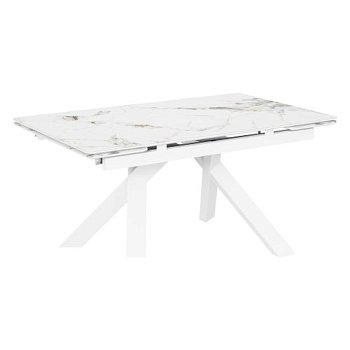 Стол раздвижной с керамической столешницей современный (арт 35073) - Фото 2