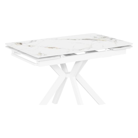 Кухонный стол раскладывающийся керамический на 1 ноге (арт 34371) Фото 1