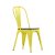 Стул дизайнерский желтый tolix (арт 6760)