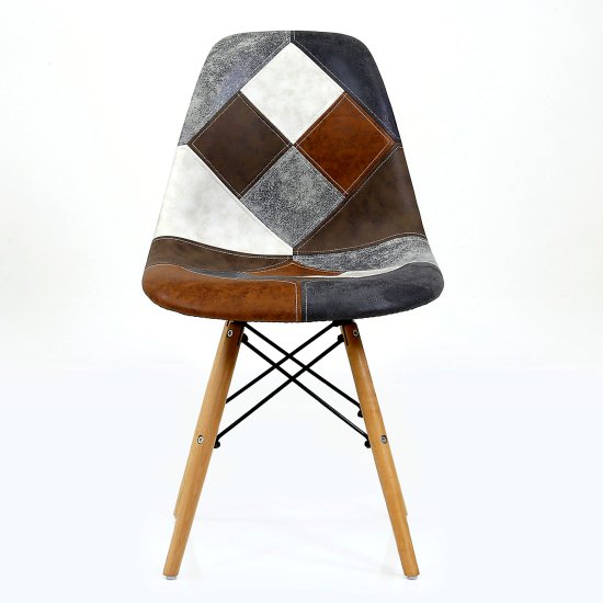 Стул с мягким сидением patchwork (арт 32120) Фото 2