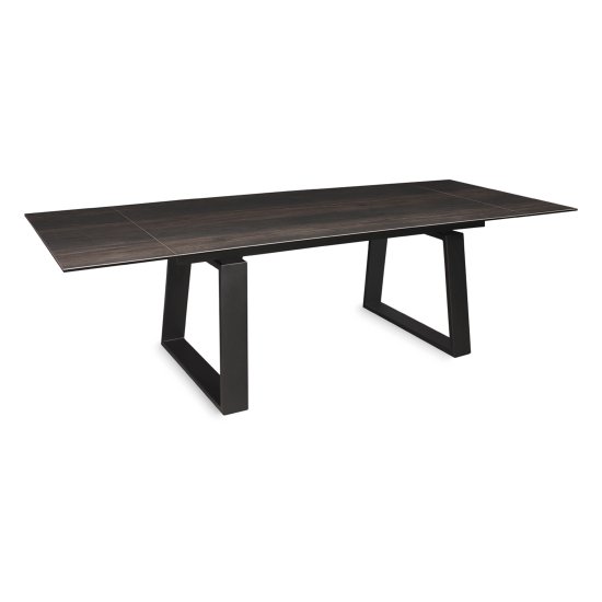 Обеденный стол дизайнерский раздвижной керамический 160 см (арт 28454) Фото 2