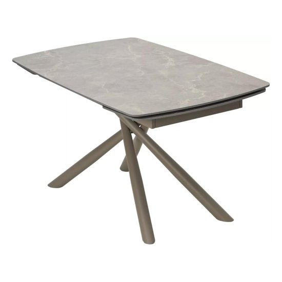 Стол обеденный раскладной из керамогранита 140 см (арт 33381) Фото 4