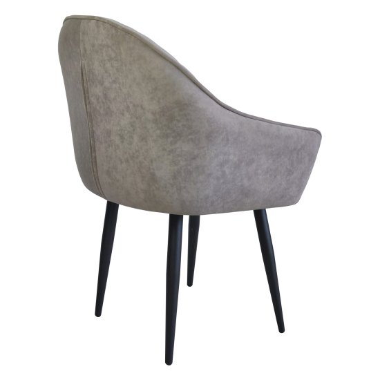 Стул-кресло мягкий с подлокотниками (арт 28810) Фото 3