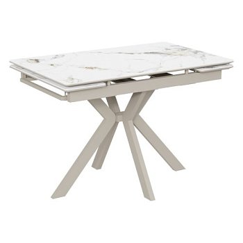 Стол раскладной керамический на 1 опоре 110 см (арт 34376) - Фото 2