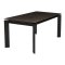 Стол для кухни дизайнерский раздвижной керамический под мрамор (арт 11103)