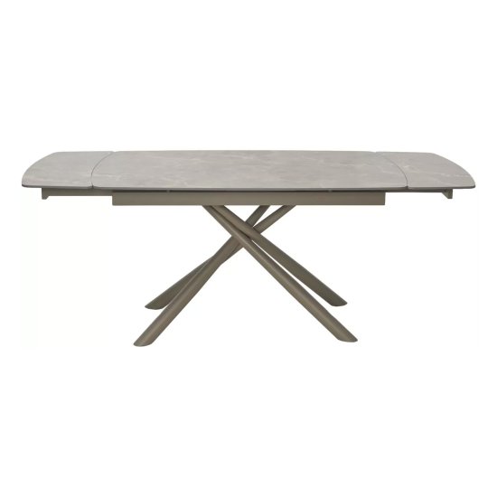 Стол обеденный раскладной из керамогранита 140 см (арт 33381) Фото 10