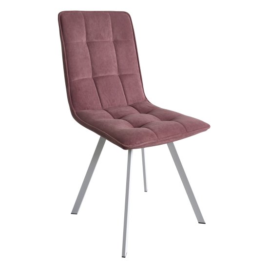 Стул на металлическом каркасе красный (арт 28819) Фото 1