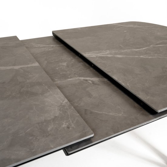 Обеденный стол раздвижной керамический 140 см (арт 30839) Фото 8