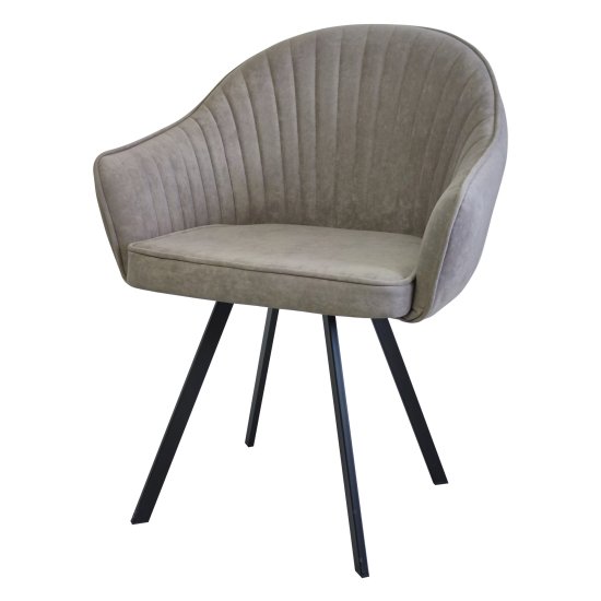 Полукресло мягкое с подлокотниками современное (арт 28813) Фото 3