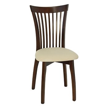 Стул деревянный с мягкой обивкой в классическом стиле (арт 16668) - Фото 2