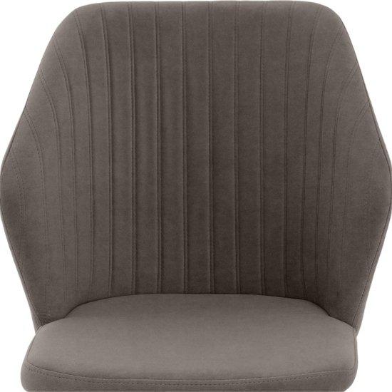 Стул на металлическом каркасе велюровый (арт 35395) Фото 8