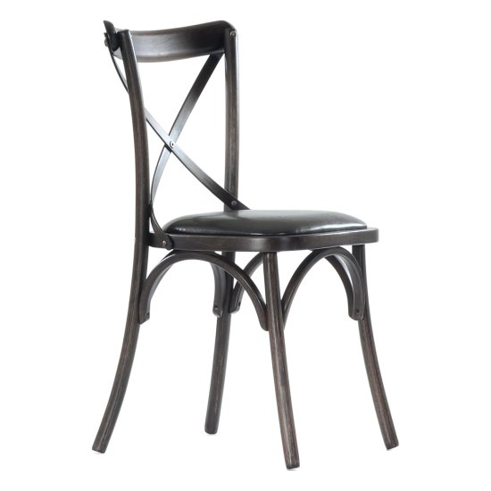 Стул деревянный коричневый венский (арт 5441) Фото 1