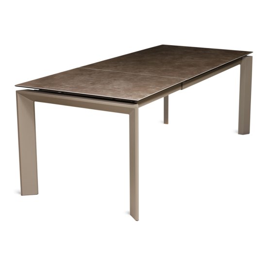 Стол дизайнерский раздвижной прямоугольный керамический (арт 10916) Фото 2