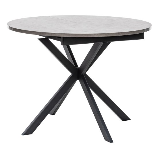 Стол кухонный раскладной круглый на одной ножке (арт 15696) Фото 1