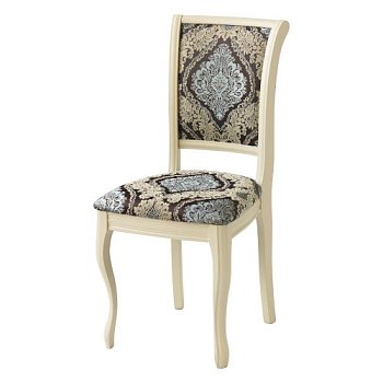 Стул мягкий бежевый классический (арт 15542) - Фото 2