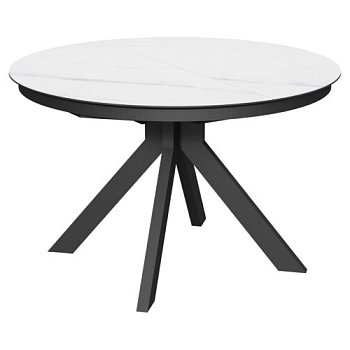 Стол с покрытием из керамики белый (арт 35176) - Фото 2