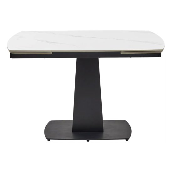 Стол раскладной керамический под мрамор современный (арт 33349) Фото 10