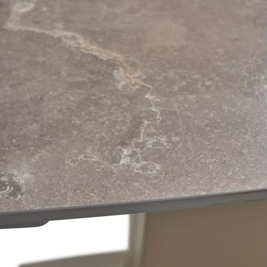 Стол раскладной с керамической столешницей 140 см (арт 33347) Фото 5