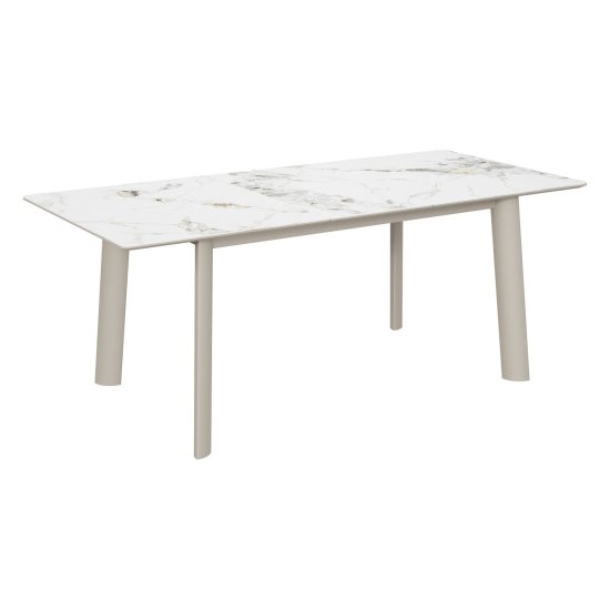 Обеденный стол раскладной керамический в современном стиле (арт 35052) Фото 2