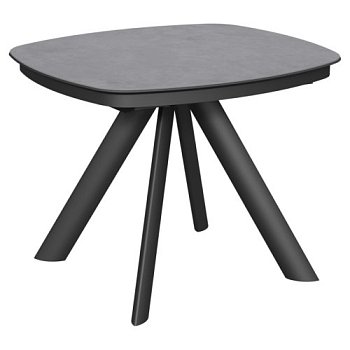 Стол для кухни раскладной овальный керамический 100 см (арт 35233) - Фото 2