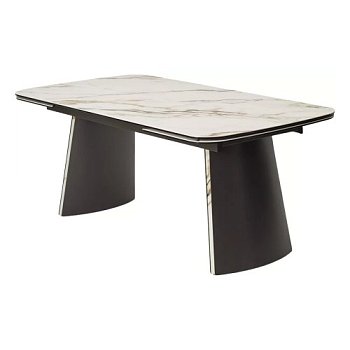 Кухонный стол раздвижной со столешницей из керамики (арт 34099) - Фото 2