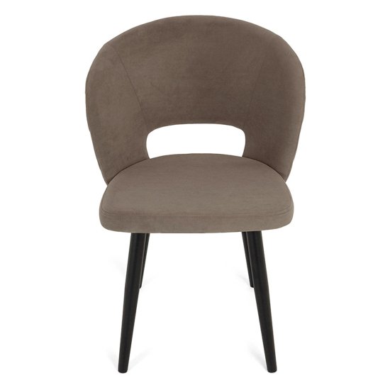 Стул мягкий с обивкой из велюра (арт 26890) Фото 2