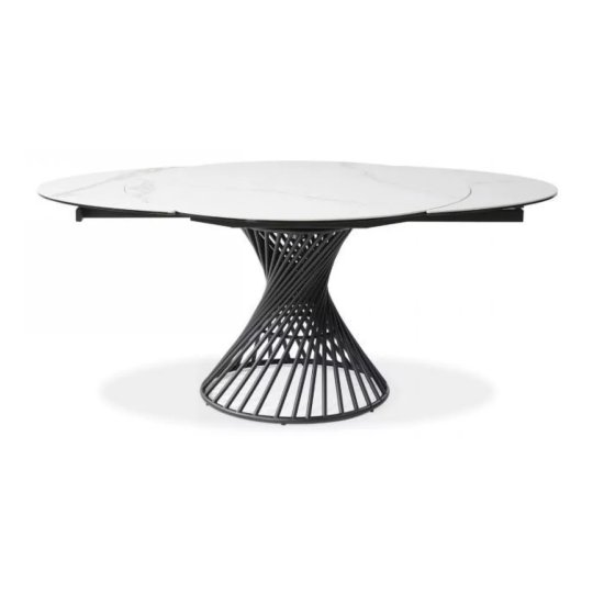 Стол обеденный раскладной со столешницей из керамики (арт 33358) Фото 4