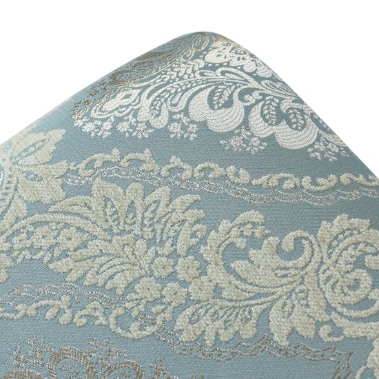 Стул мягкий голубой классический (арт 10122) Фото 3