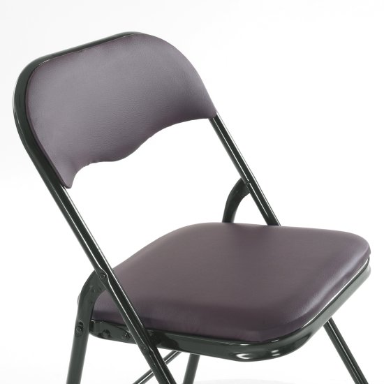 Стул ножки черные мягкий коричневый (арт 6215) Фото 4