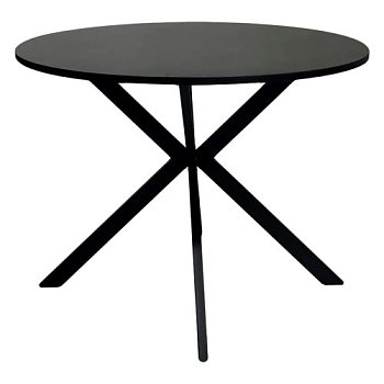 Обеденный стол круглый на одной ножке D-100 см (арт 31329) - Фото 2