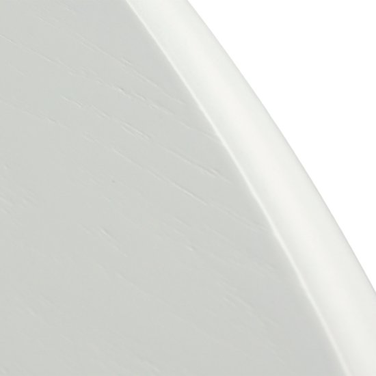 Стол раздвижной овальный деревянный белый классический (арт 7017) Фото 5