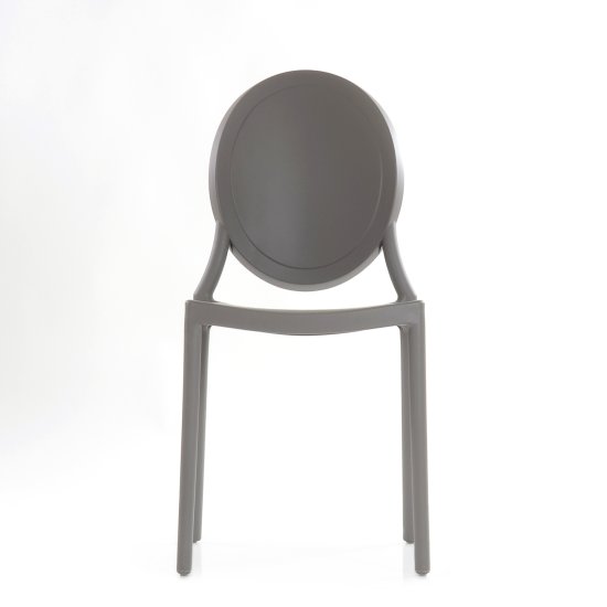 Стул бежевый пластиковый (арт 6601) Фото 2