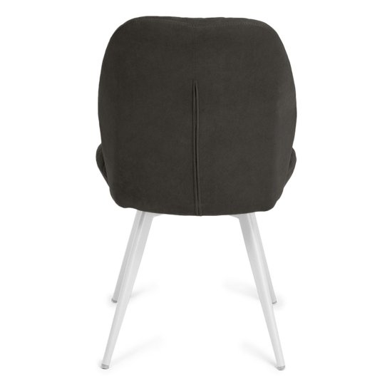Стул металлический мягкий велюровый (арт 33557) Фото 4