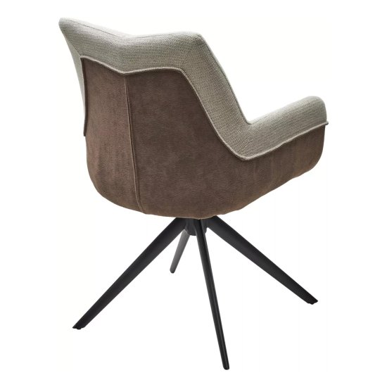 Полукресло с подлокотниками слоновая кость (арт 33927) Фото 4