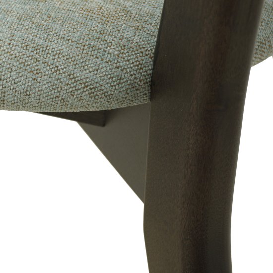 Стул деревянный голубой современный (арт 25476) Фото 6