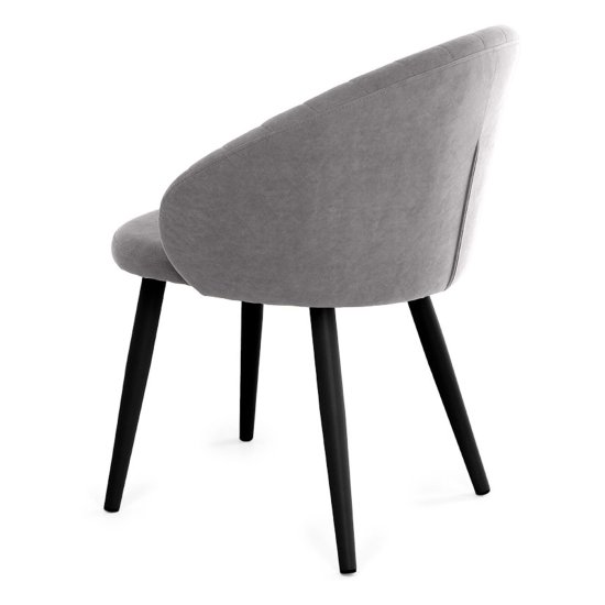 Стул на металлокаркасе из велюра (арт 23316) Фото 3