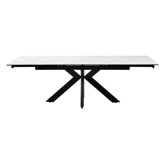 Обеденный стол раздвижной с керамической столешницей (арт 28292) Фото 3