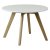 Журнальный стол круглый белый (арт 29314)